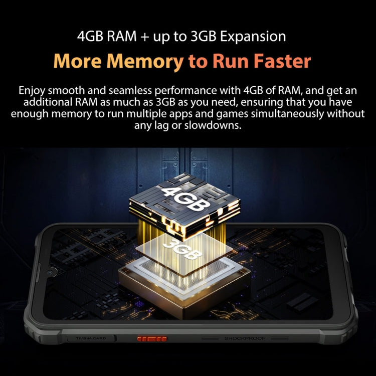 IP68/IP69K/MIL-STD-810H, Face Unlock, 6580mAh Battery, 6.1 inch Android 12 MTK6765 Helio P35 Octa Core up to 2.3GHz, Network: 4G, OTG, NFC, Dual SIM IP68/IP69K/MIL-STD-810H, Face Unlock, 6580mAh Battery, 6.1 inch Android 12 MTK6765 Helio P35 Octa Core up to 2.3GHz, Network: 4G, OTG, NFC, Dual SIM